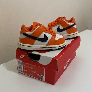 Nike Dunk Low (TDE) “Halloween” Phantom Black/Orange Size 3C